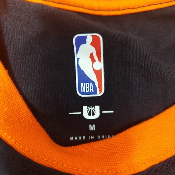 New York Knicks NBA Men's Med T Shirt Black Blue Orange Rare Find New - Picture 7 of 12